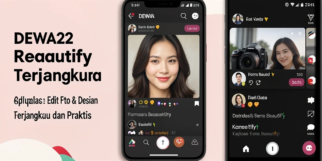 Screenshot utama DEWA22 menampilkan antarmuka pengguna yang sederhana dan fungsional.