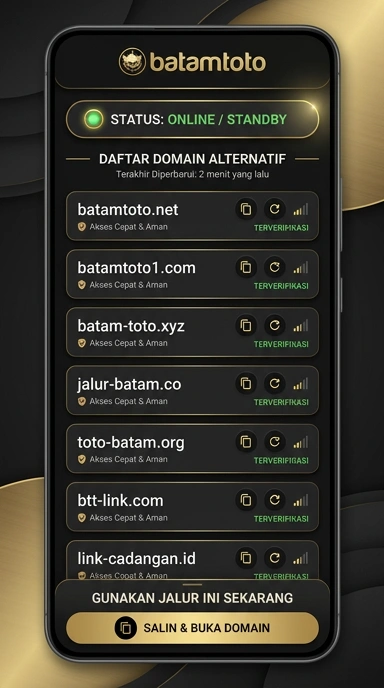 Tampilan link alternatif batamtoto